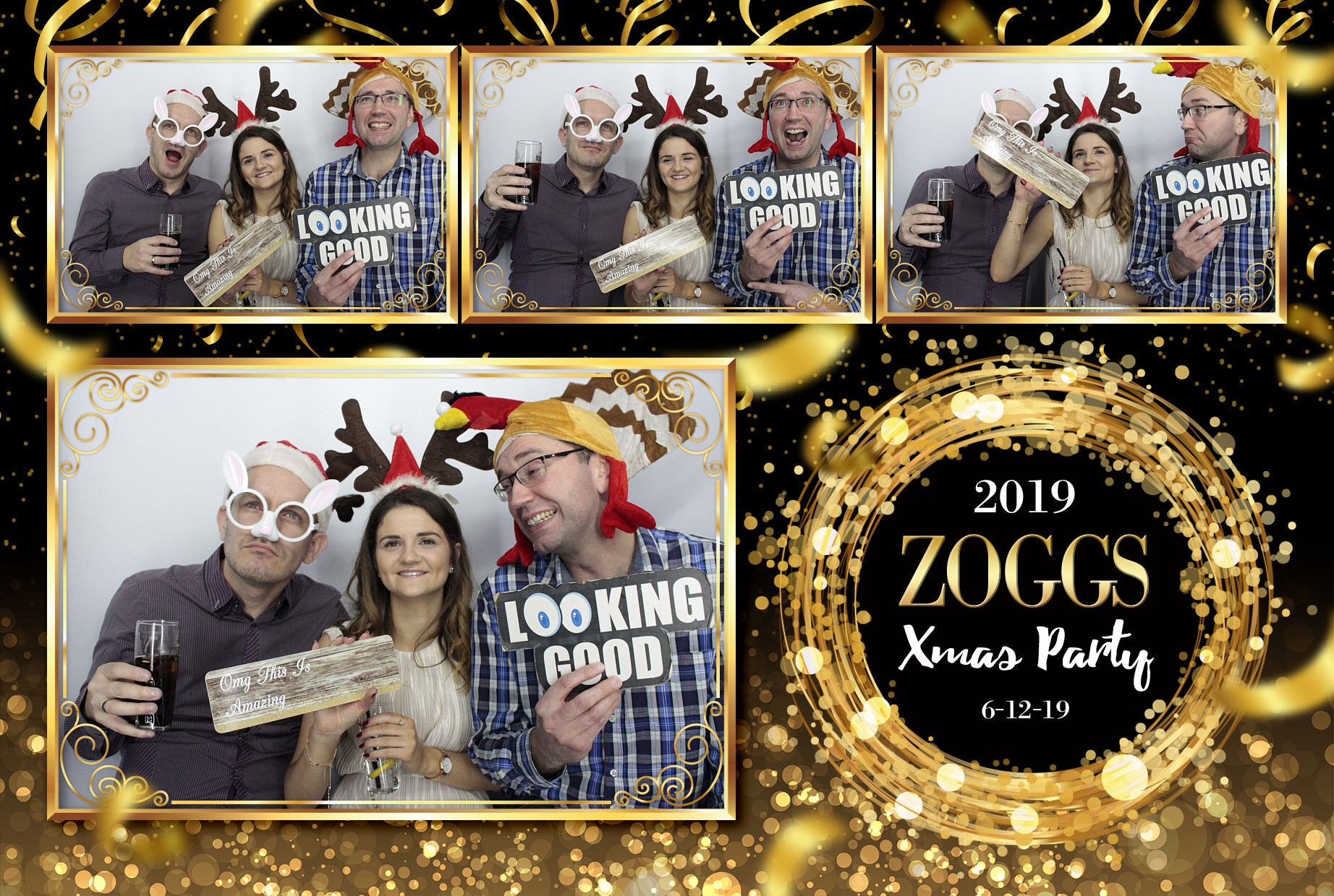 Zoggs Christmas Party | View more photos from the event at gallery.myphotoboothexperience.co.uk/u/MyPhotoBoothExperienceLtd/Zoggs-Christmas-Party
